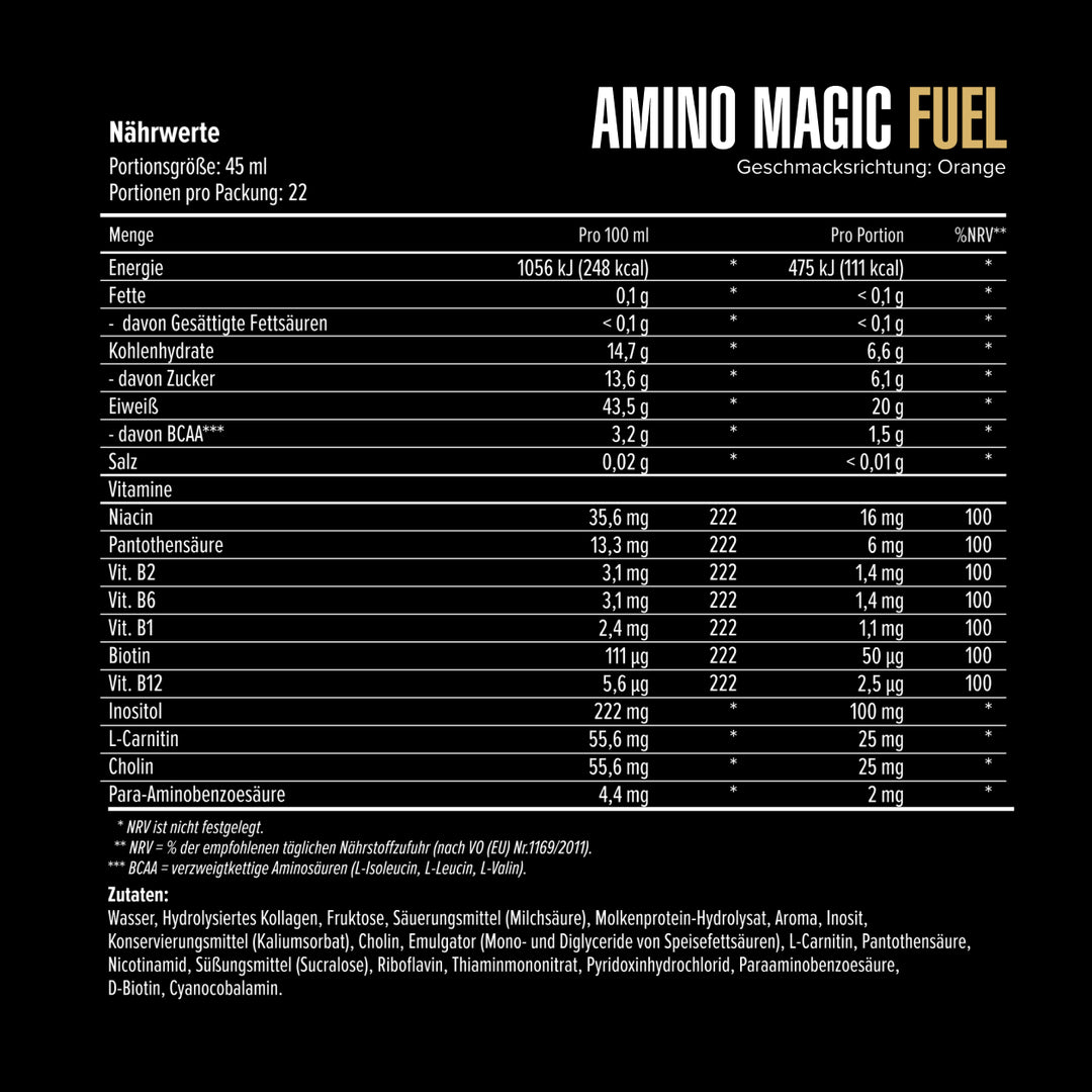 Amino Magic Fuel