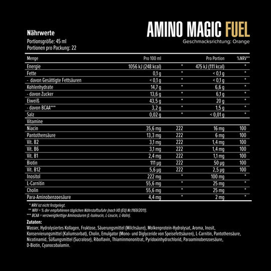Amino Magic Fuel