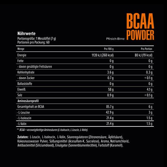 BCAA powder NEW
