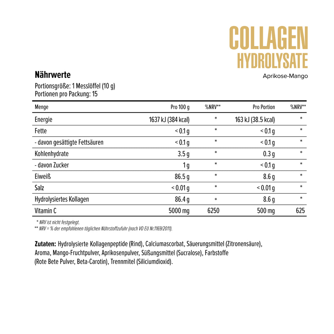 Collagen hydrolysate