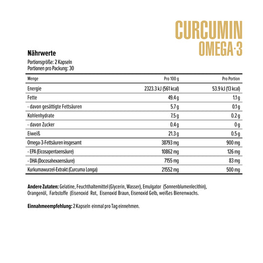 Curcumin Omega-3