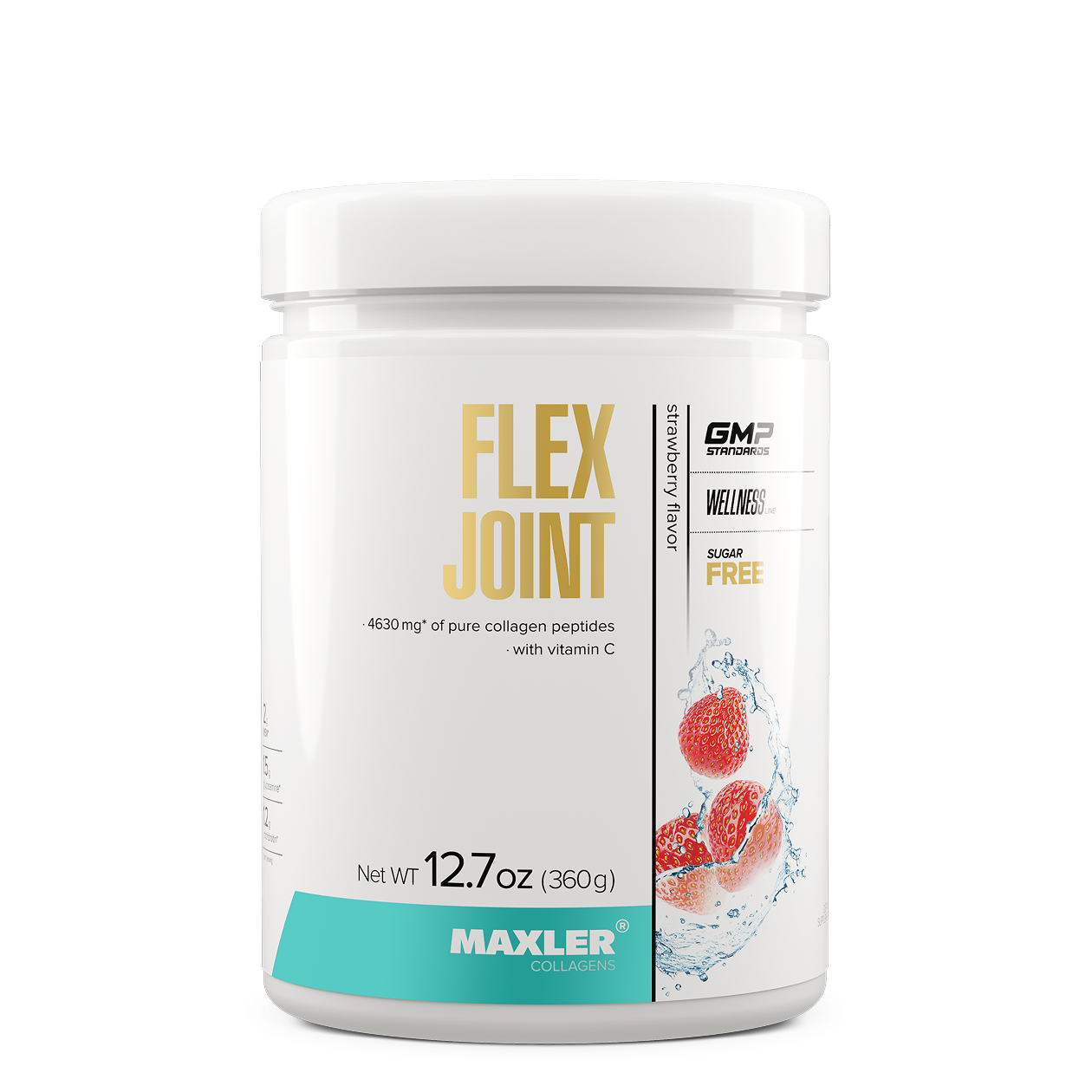Maxler Flex Joint supplement container on a white background