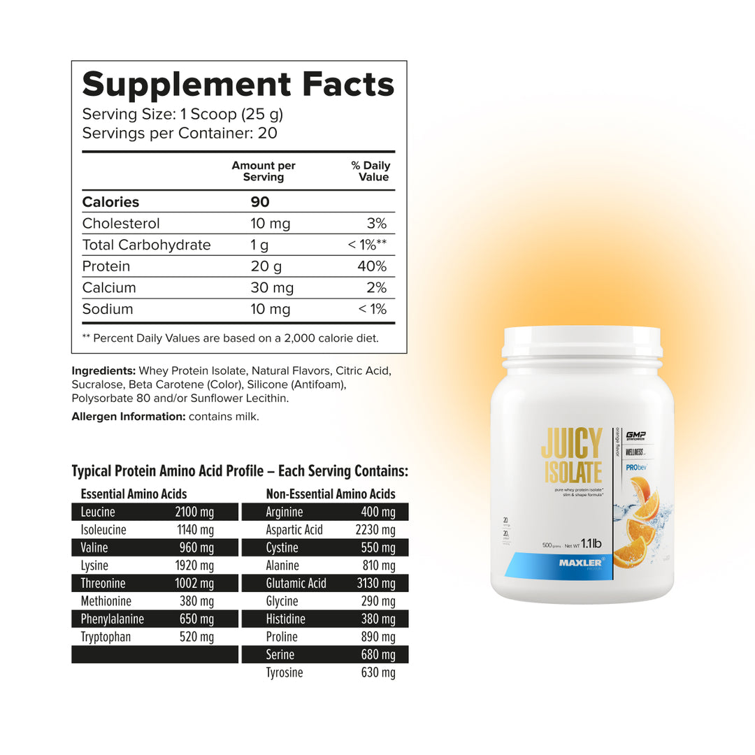 Isolate Juice Juicy Isolate - Buy Online | Maxler USA