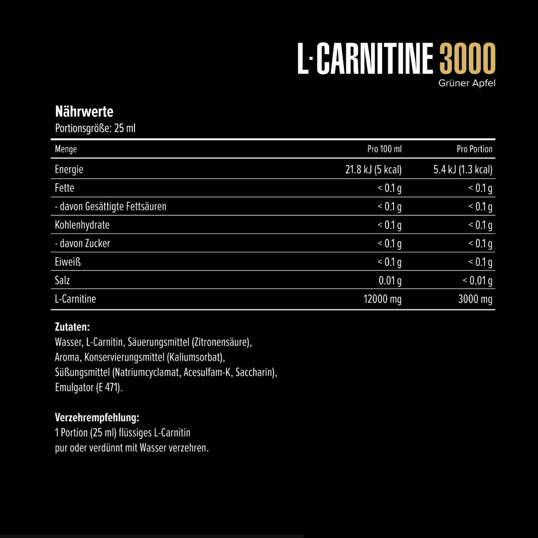 L-Carnitine 3000 Shots