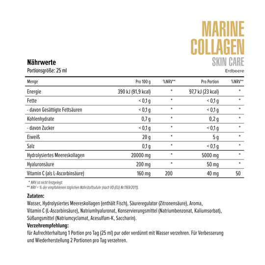 Marine Collagen Skin Care Shots