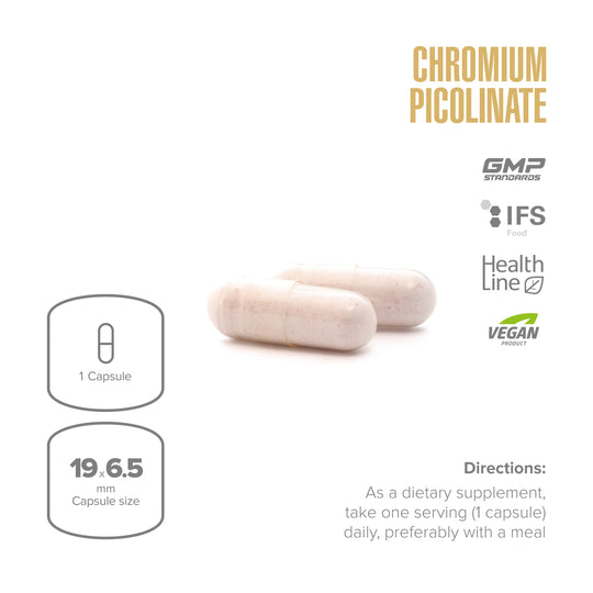 Two capsules with nutritional information and branding on a white background