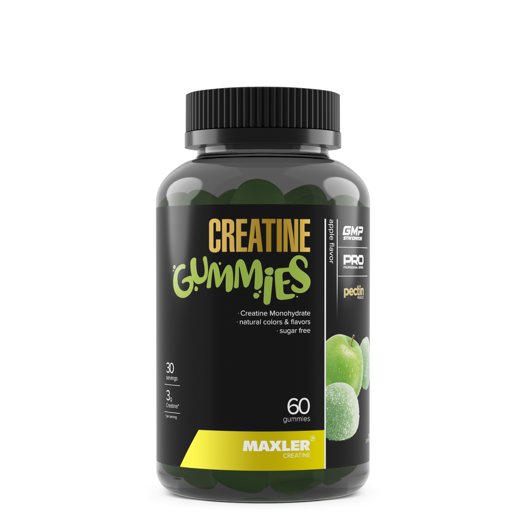 axler Creatine Gummies Apple Flavor — Creatine Supplement Packaging
