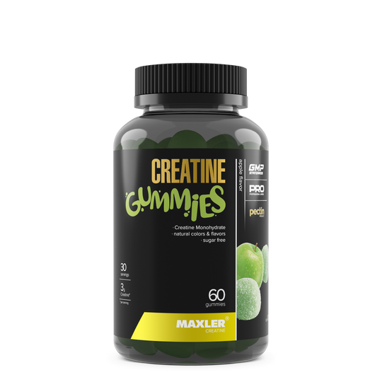 axler Creatine Gummies Apple Flavor — Creatine Supplement Packaging