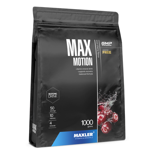 Maxler Max Motion cherry 1000 g isotonic drink powder bag