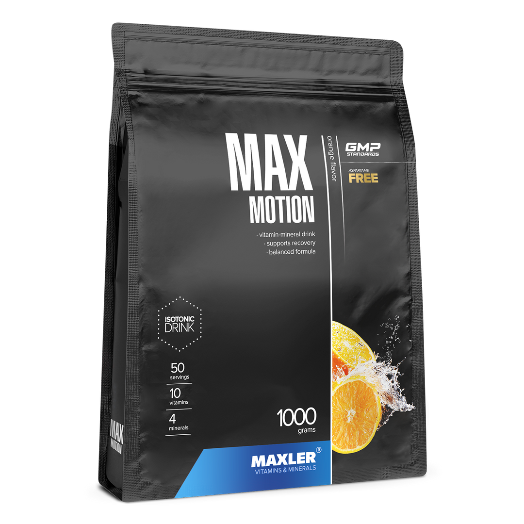 Maxler Max Motion orange 1000 g isotonic drink powder bag